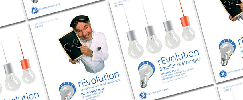 ge product poster campaign