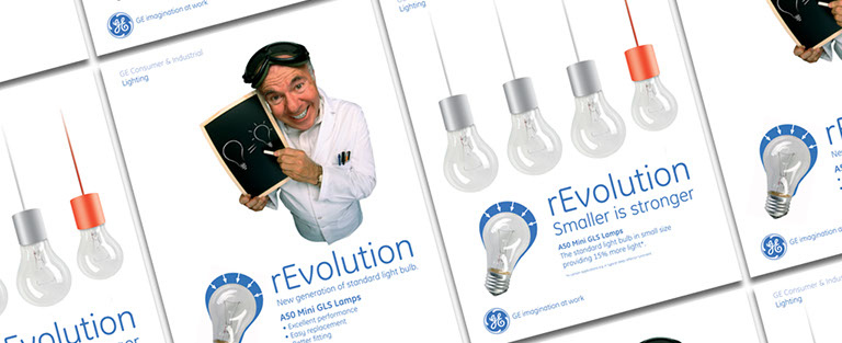 ge product poster campaign