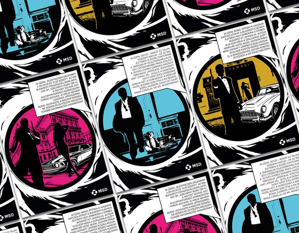 msd james bond theme poster