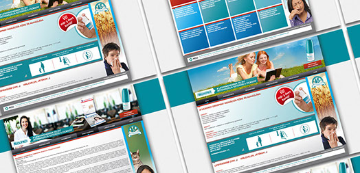 msd product website design and html5 developing