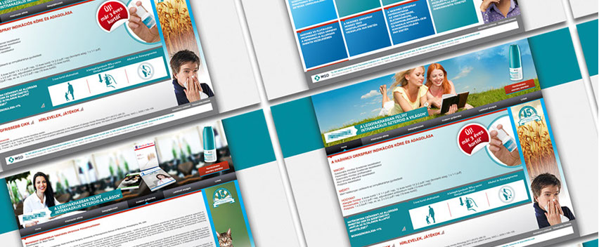 msd product website design and html5 developing