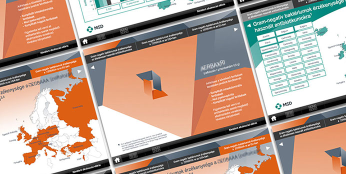 msd product ipad promotional educational material