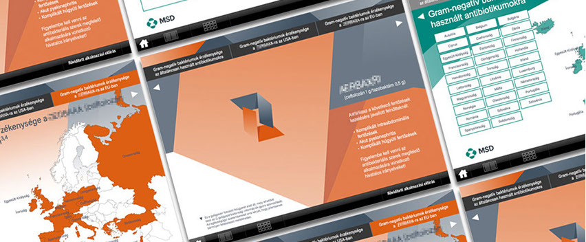 msd product ipad promotional educational material