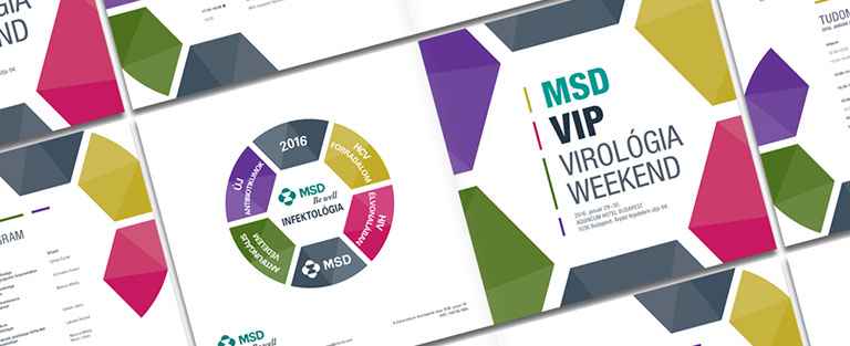 msd virology weekend invitation card
