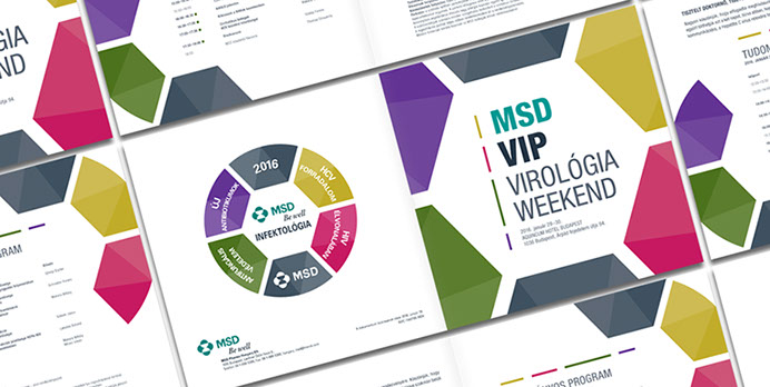 msd virology weekend invitation card