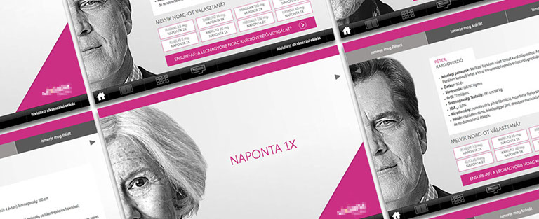 msd termék promóciós, oktató ipad anyag