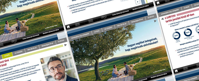 msd termék promóciós, oktató ipad anyag